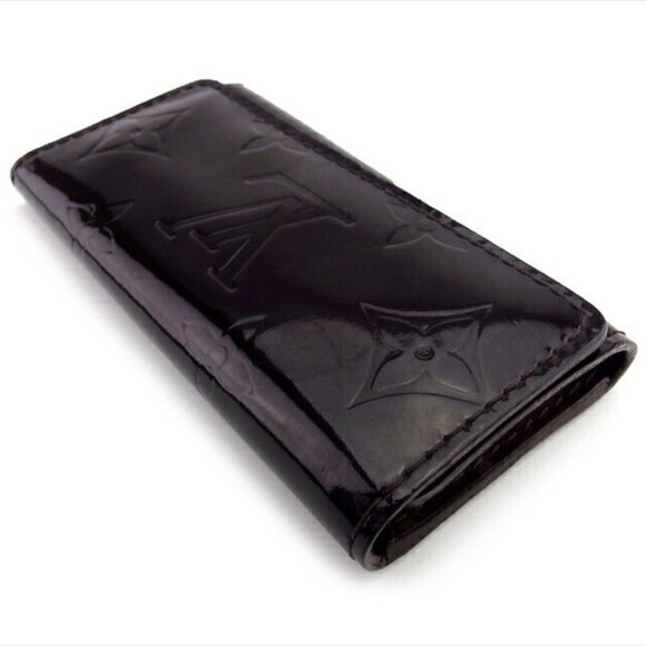 LOUIS VUITTON key case Verni Patent Leather Authentic UseD - Picture 4 of 10